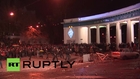 Ukraine: Dynamo Kyiv stadium set aflame by protesters