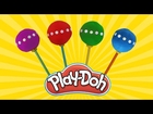 Lollipop Play-Doh Surprise Eggs Disney Mickey Mouse Clubhouse