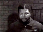 Mandela's first TV interview