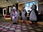 Madagascar mascot dance christmas songs 2012