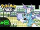 Lets Play Pokemon Emerald Episode 8 Vs Gym Leader Winona!