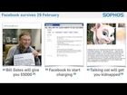 Facebook survives, Apple patches, and Naked Security wins! 60 Sec Security