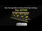 The Fastest Pipe Double Jointing System - Pipe Alignment Rolls Demonstration & Review