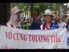 Biểu tình lớn tại Sài Gòn trong ngày đầu năm mới 2014