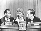 Lucille Ball + Desi Arnaz on Whats My Line