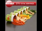 270 TOTAL SERVINGS OF VEGETABLE VARIETY PACK EMERGENCY FOOD KIT BY SHELF RELIANCE