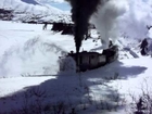 White Pass & Yukon Route railway - Rotary Snow Plow at Work #3