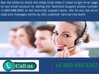 How to fix What does it mean to get error page on aol email account call us @ +1 800 488 5392