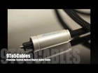 9To5Cables Premium Toslink Optical Digital Audio Cable - TrueHD Dolby Digital & DTS Surround Sound