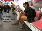 No Pants Subway Ride 2014 - PARIS