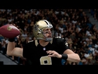 Drew Brees Goes For Statement Victory Against Divisional Rival Panthers on Sunday Night Football