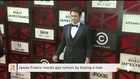 James Franco Mocks Gay Rumors By Kissing A Man