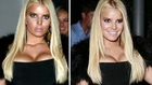 Jessica Simpson Abusing Her Breasts