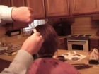 haircut on long hair chopped off women