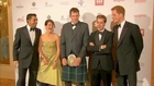 Prince Harry supports injured soldiers at charity dinner