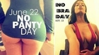 Poonam Pandey Celebrates No Panty Day - Check Out