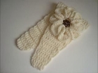 Crochet Adult Headband Part 3 (Flower)